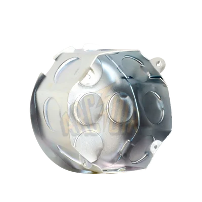 Caixa de Luz Galvanizada ou Esmaltada Fundo Móvel Simples (FMS)